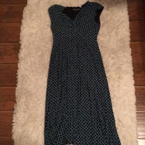 Green and Brown dress